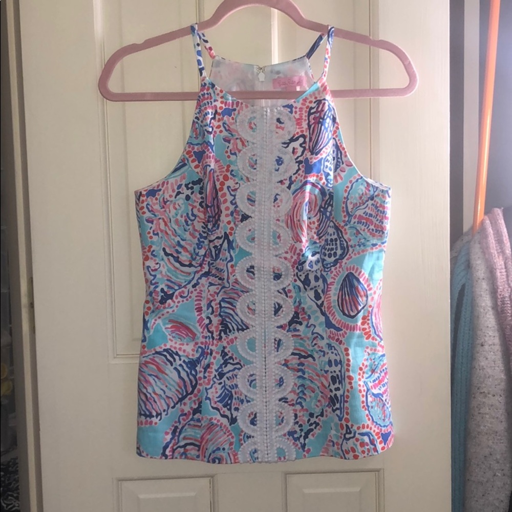Lilly Pulitzer Annabelle halter tank